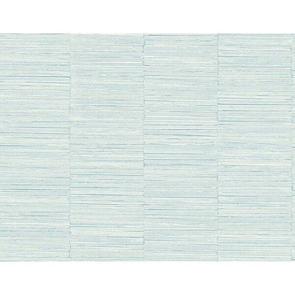 A-Street Prints Jenga Aqua Striped Column Wallpaper 2988-70604 - main