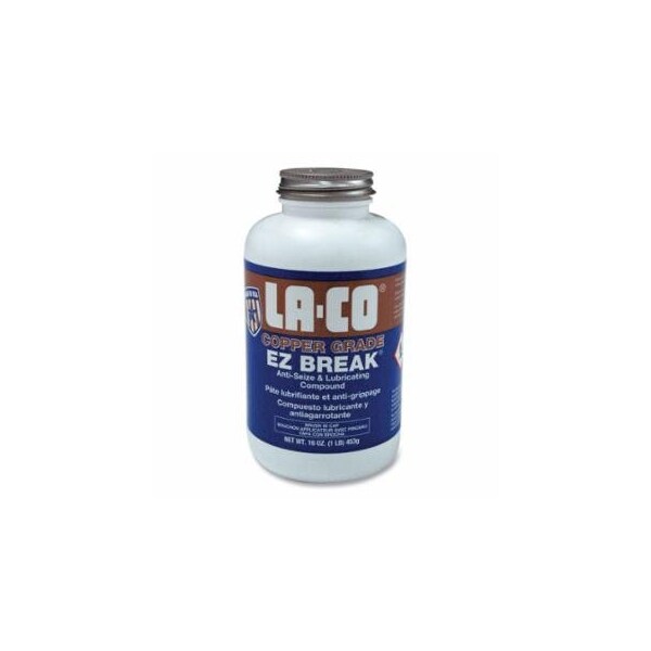 La-Co E-Z Break Anti-Seize Compound, 16 oz Brush-In-Cap, Copper Gray 434-08907 - main