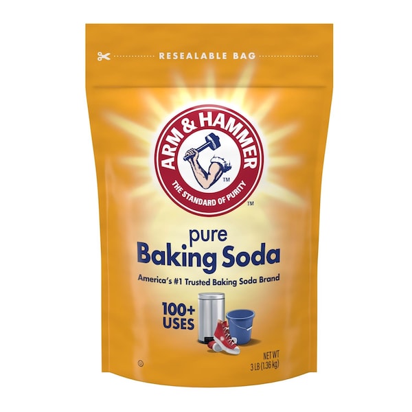 Arm & Hammer No Scent Organic Baking Soda Cleaner Powder 3 lb 279 - main