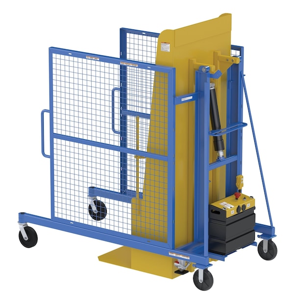 Vestil UNIV DC TRASH CAN DUMPER 400LB 71.94 TCD-U-72-DC - main