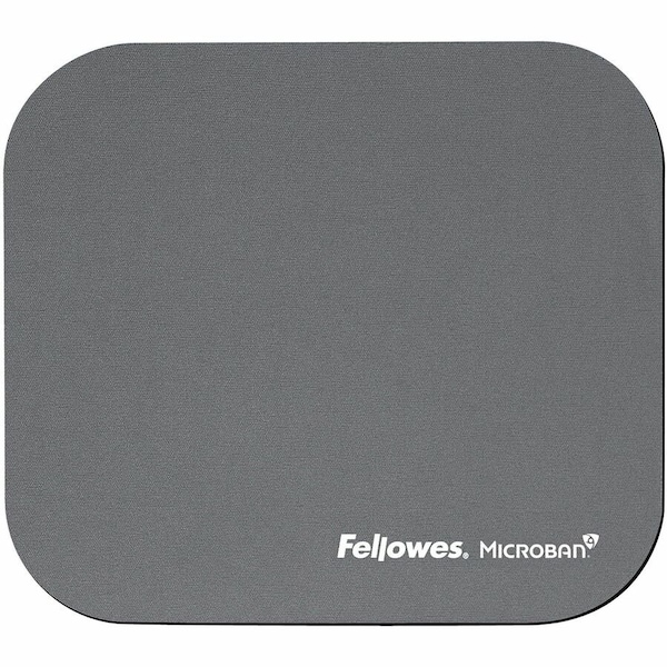 Fellowes Microbanreg Mouse Pad Graphite, Gray FEL5934001 - main
