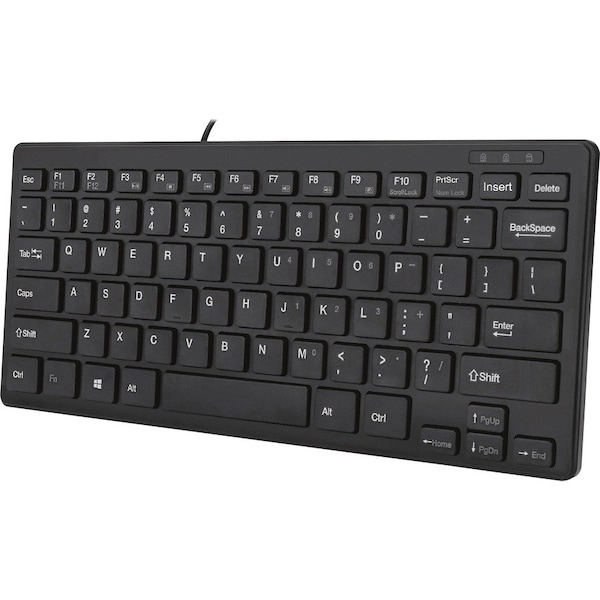 Adesso SLIMTOUCH MINI USB KEYBOARD , SPACE SAVING 11.25 WIDE, 78 KEYS WITH AN EM AKB-111UB - main