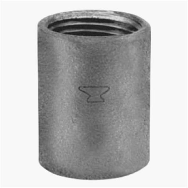 Homecare Products 8700158002 .38 in. Steel Pipe Fitting Black Coupling HO567603 - main