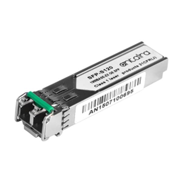 Antaira 1 Gigabit SFP Transceiver, Single-Mode 120km / LC / 1550nm, -40-85C, with T SFP-S120-T-TAA - main