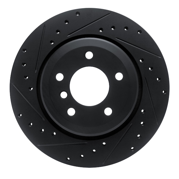 Dynamic Friction Co DFC Brake Rotor - Drilled and Slotted - Black 633-31053L - main