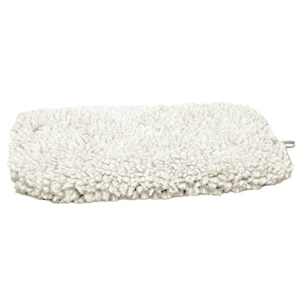 Slumber Pet Dog Mat, 17-3/4 in L, 11-3/4 in W, Acrylic/Polyester Sherpa Cover, Natural ZA427 17 55 - main
