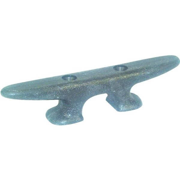 Us Hardware Mobile RV Boat Cleat, 4-1/4 in, Screw Mounting, Nylon, Black M-314C - main