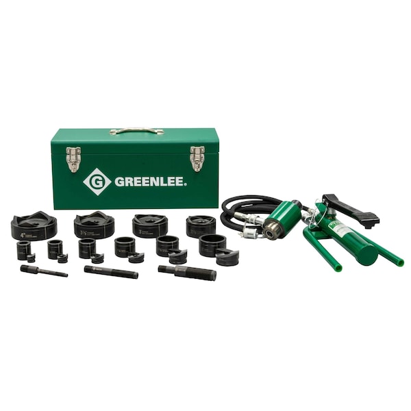 Greenlee Punch Set, Hydraulic 1/2-4 7610Sb 7610SB - main