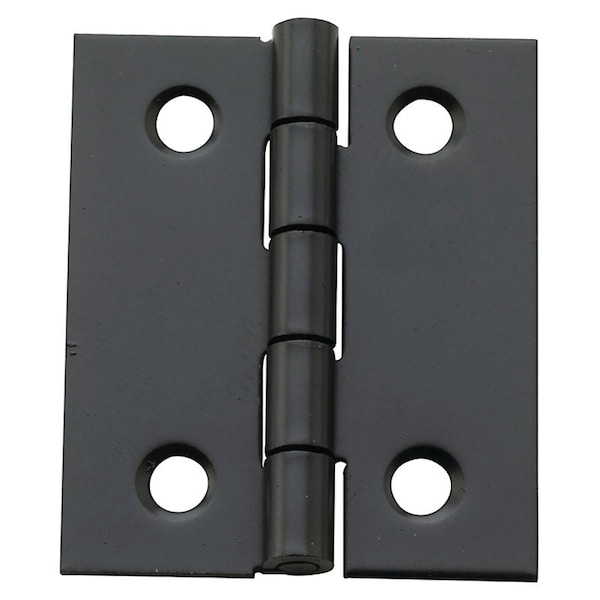 National Hardware Decorative Broad Hinge, 1-1/2 in H Door Leaf, 1/32 in Thick Door Leaf, Steel N211-020 - main