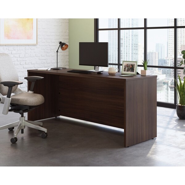 Officeworks By Sauder Commercial Desk, 29.291 in H, 71.102 in W X Noble Elm 427442 - main