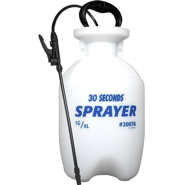 30 Seconds 30 SECONDS 30SS Tank Sprayer, White, 1 gal Spray Bottle 30SS - main