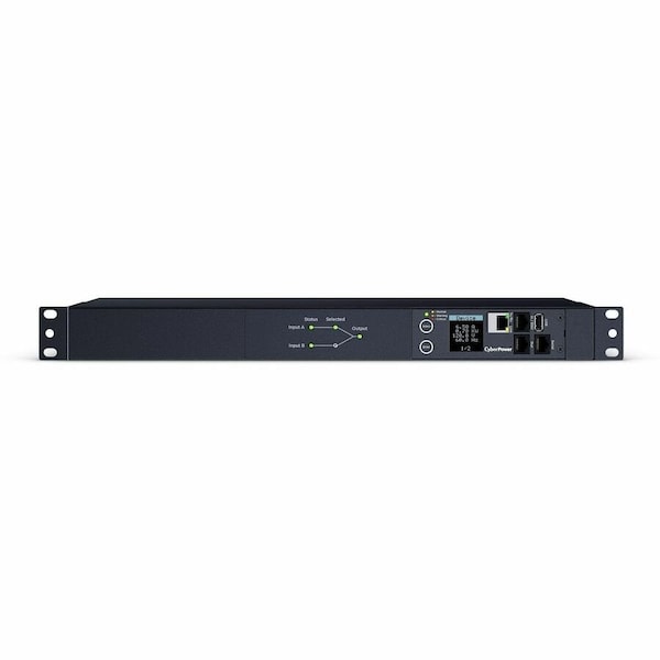Cyberpower PDU, Switched, Rack Mounted, 5-20R, L5-20P, 10 ft., Black PDU44002 - main