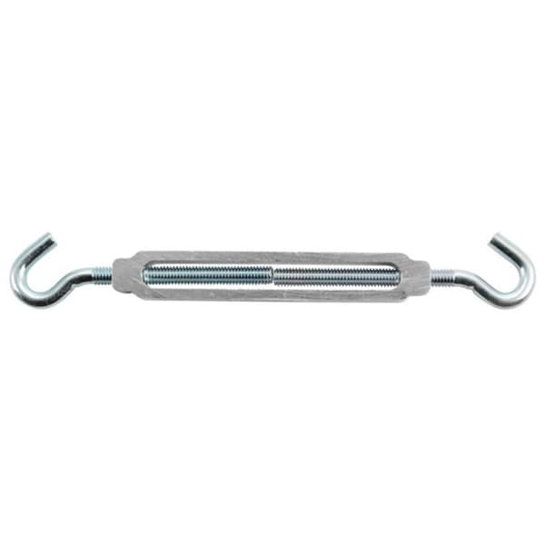 Hampton 023428238 0.375 x 10.25 in. Hook & Eye Turnbuckles, 5PK 5329784 - main