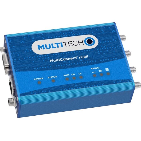 Multi Tech Systems MultiTech MultiConnect rCell MTR-LNA7 Wi-Fi 4 IEEE 802.11n Cellular, Ethernet Modem/Wireless Router MTR-LNA7-B07 - main
