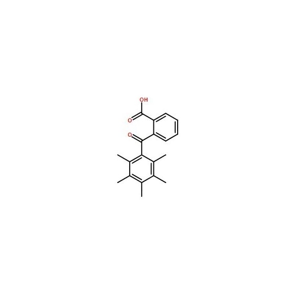 Ak Scientific 2-(2, 3, 4, 5, 6-Pentamethylbenzoyl)benzoic acid (1g), CAS 111385-66-1 8786AC-1g - main