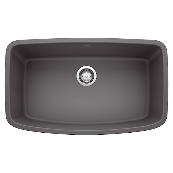 Blanco Valea Super Single Bowl, Cinder 441611 - main