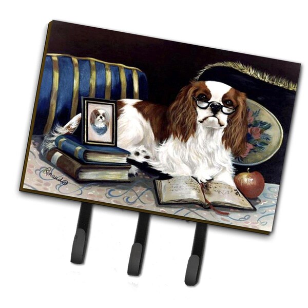 Carolines Treasures 6 x 2 x 9 in. Cavalier Spaniel Perfect Student Leash or Key Holder PPP3255TH68 - main