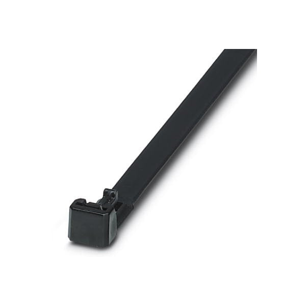 Phoenix Contact Cable Tie, 200 mm L, Black, PA 6.6, 220N Strength 3240713 - main