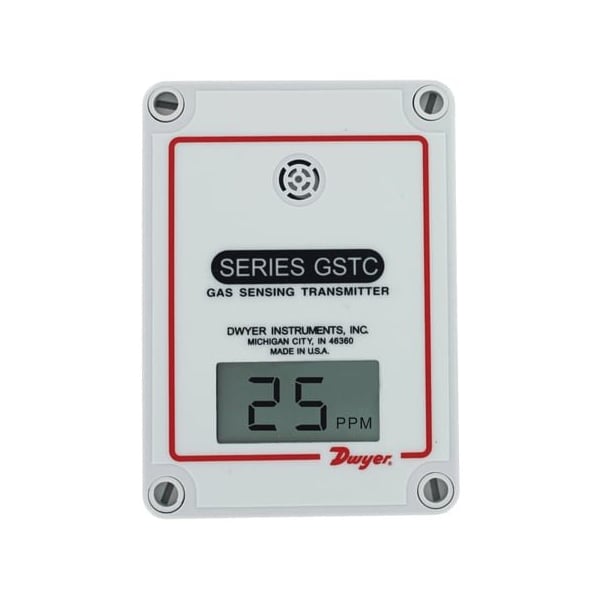 Dwyer Instruments Nitrogen Dioxide Transmitter with BACnet & Modbus Communication with Integral LCD Display GSTC-N-LCD - main