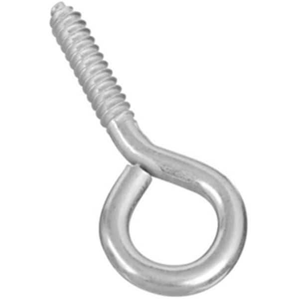 Eat-In Hardware 220418 Eye Screw Steel Large 3.87 in. Zinc Plated, 10PK EA858883 - main