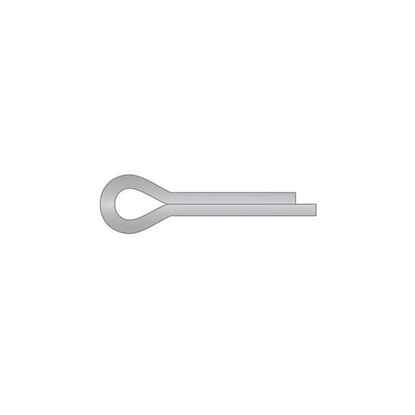 Huyett Cotter Pin, 300-304 Stainless Steel, 2 mm Dia x 12 mm Effective Length CPMS-020-012 - main