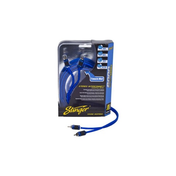 Stinger Electronics 17'RCA SHIELDED DIRECT.TWISTED PR, 6000 SI6217 - main