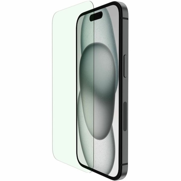 Belkin ScreenForce UltraGlass 2 Blue Light Filter Screen Protector for iPhone 15 OVA139ZZ - main