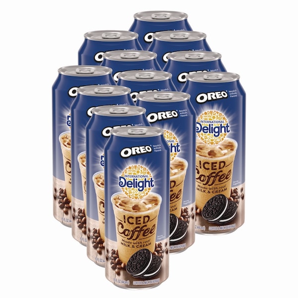 International Delight Iced Coffee, Oreo, 15 oz Can, 12PK WWI07501 - main