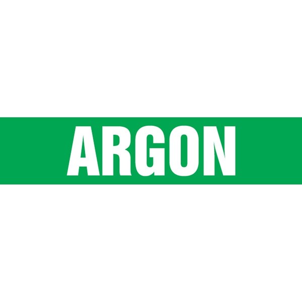 Accuform FRENCH PIPE MARKER ARGON LANGUAGE CRPK142STC - main