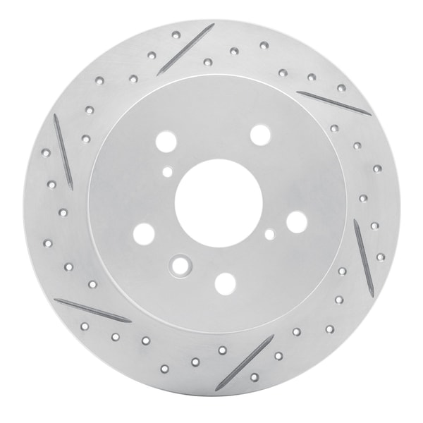 Dynamic Friction Co DFC Geoperformance Rotor - Drilled and Slotted 830-76152L - main