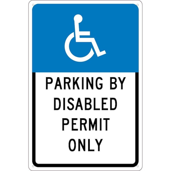 Nmc State Handicapped Parking Florida Sign, TMS312G TMS312G - main