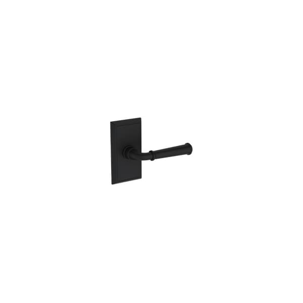 Baldwin Residential Door Levers Passage Right Hand Satin Black PSDUNHFR190 - main