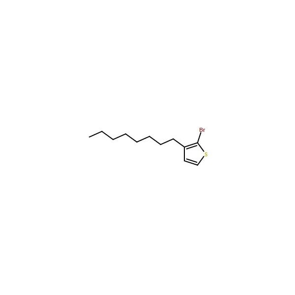 Ak Scientific 2-Bromo-3-octylthiophene (25g), CAS 145543-83-5 X4148-25g - main