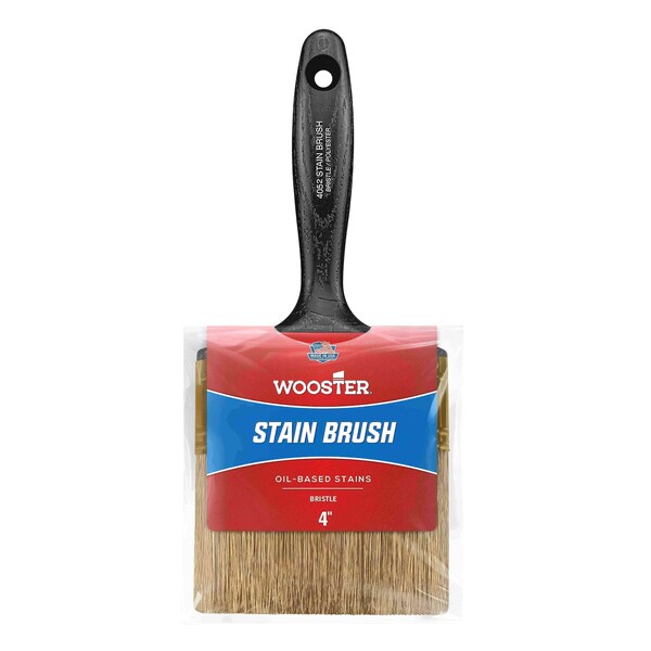 Wooster 4" Trim Whita China Bristle, Paint Brush, Plastic Handle 4052-4 - main