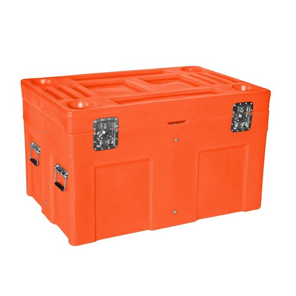 Myton Industries Bulk Ship Container, 15 cubic ft., 850lbs., capacity, ORG SC-4534-1 ORANGE - main