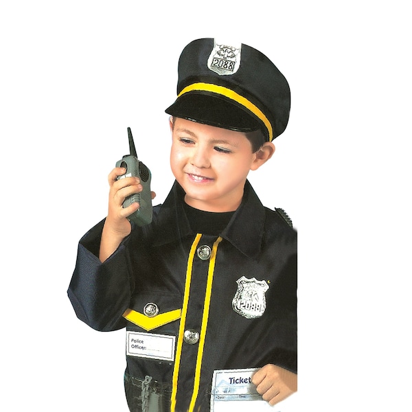 Small World Toys Ryan's Room Dress-Up & Pretend Costume, Police Officer 952 - main