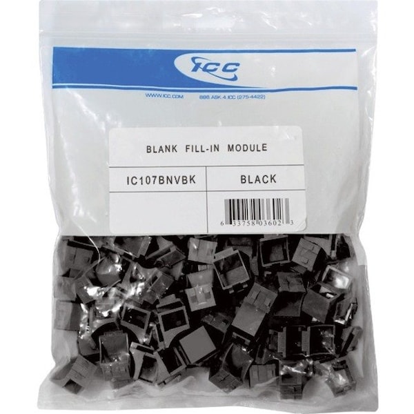 Icc HD MODULE, BLANK 100 PK, BK IC107BNVBK - main