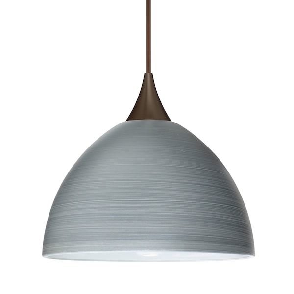 Besa Lighting Brella Cord Pendant, Titan, Bronze Finish, 1x5W LED 1XT-4679TN-LED-BR - main