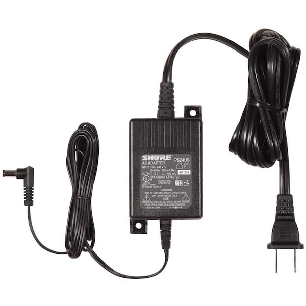 Shure POWER SUPPLY, ENERGY EFF.SWITCHING PS24US - main