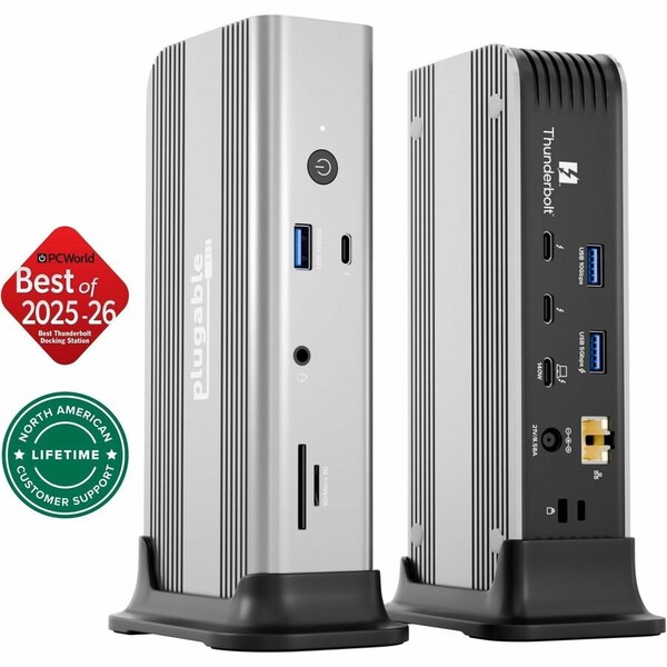 Plugable 11-IN-1 THUNDERBOLT 5 DOCKING STATION TBT-UDT3 - main