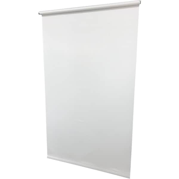 Friedland Shades Jupiter 37-1/4'' x 72'' White Economy Room Darkening Vinyl Roller Shade JU3W - main