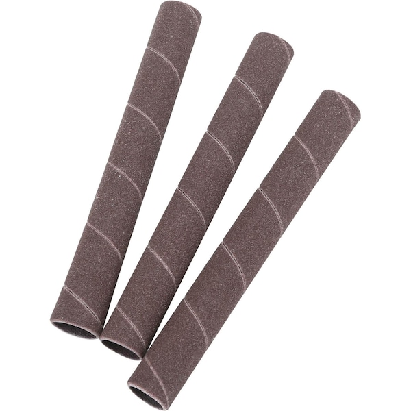 Grizzly 1/2" Dia. x 4-1/2" A/O Hard Sanding Sleeve, 150 Grit, 3PK H5434 - main
