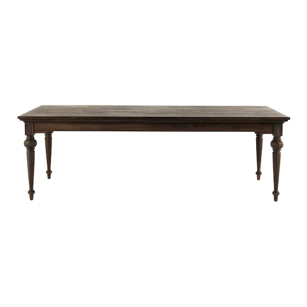 Homeroots Vintage Teak Dining Table 397687 - main