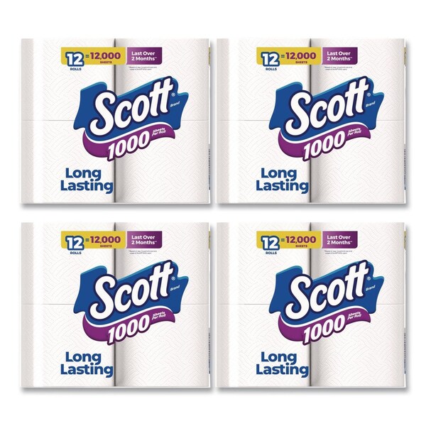 Scott Standard, 1000 Sheets, White, 48 PK 10060 - main