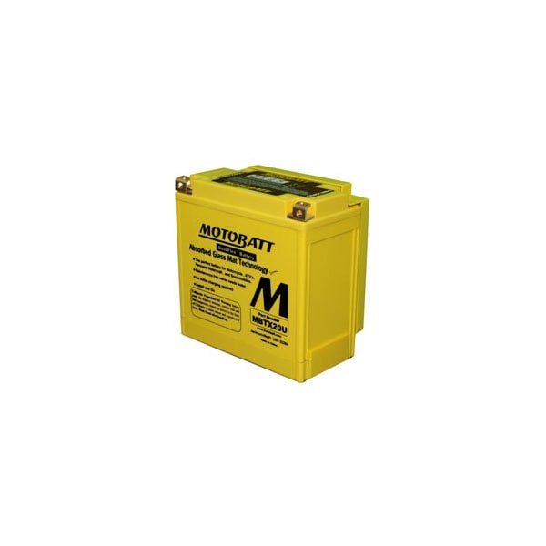 Ilc Replacement Marine Battery, 12V MOTOBATT MBTX20U - main