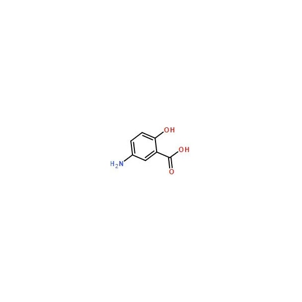 Ak Scientific 5-Aminosalicylic acid (25g), CAS 89-57-6 G374-25g - main