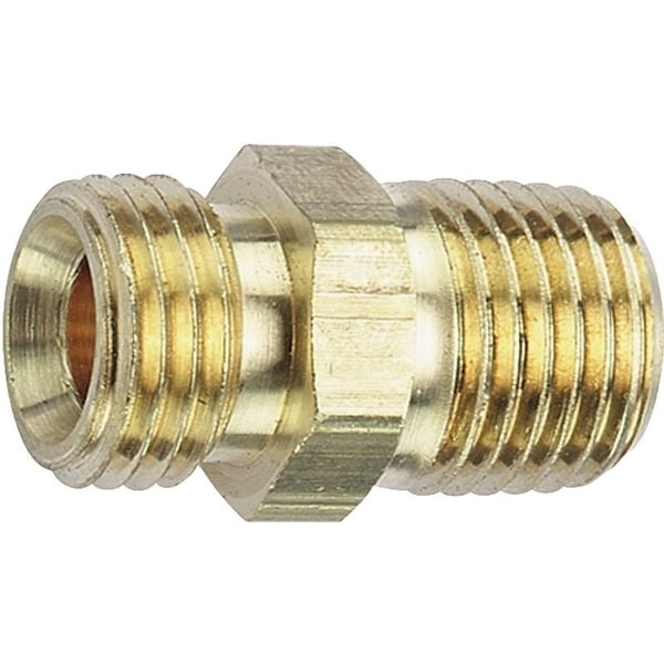 Tru-Flate Hose Adapter, 14 in, MNPT x MNPS, Brass 21-595 - main