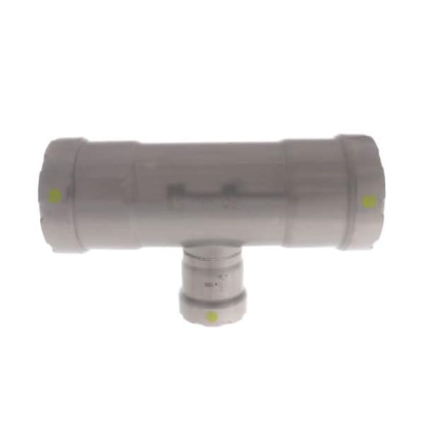 Viega MegaPressG tee P1 2 P2 2 P3 1 carbon steel zinc-nickel coating 25391 - main