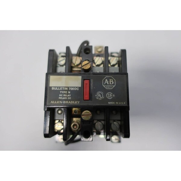 Allen Bradley 700DcN600Z1 Dc 115125VDc Control Relay 700DC-N600Z1 - main