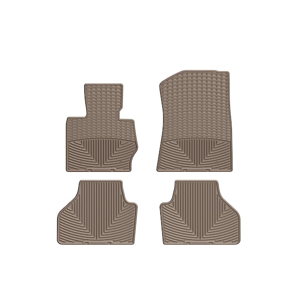 Weathertech Tan, Front and Rear All Weather Floor Mats W258TN-W259TN - main